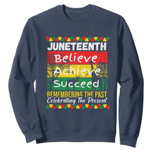 Juneteenth Is My Independence Day Sweatshirt Black Pride Melanin