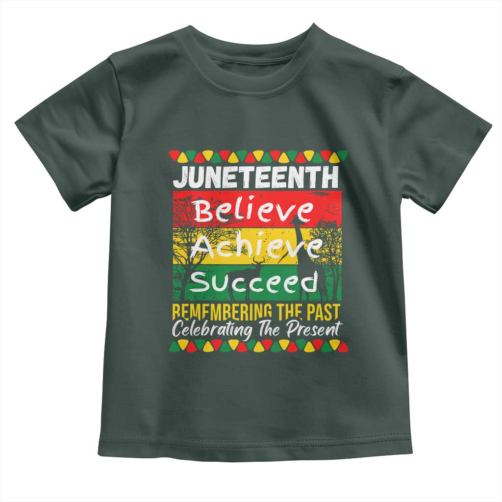 Juneteenth Is My Independence Day Toddler T Shirt Black Pride Melanin
