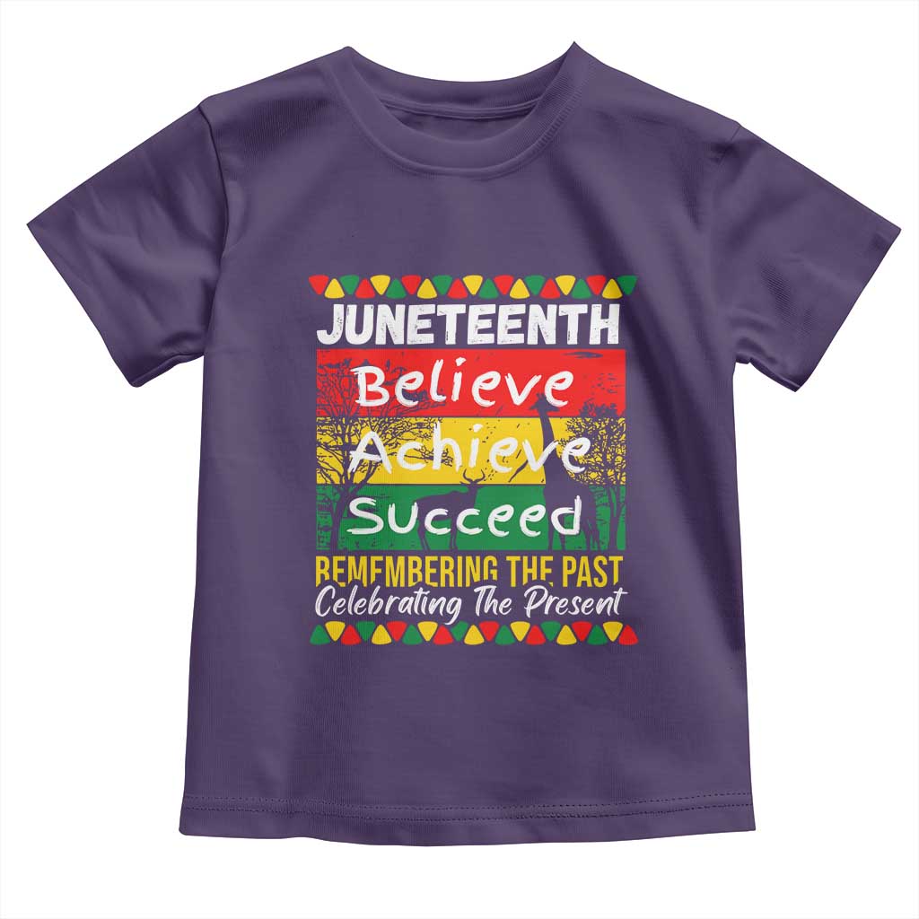 Juneteenth Is My Independence Day Toddler T Shirt Black Pride Melanin