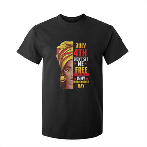 Juneteenth 1866 T Shirt For Kid Juneteenth Is My Independence Day for Women