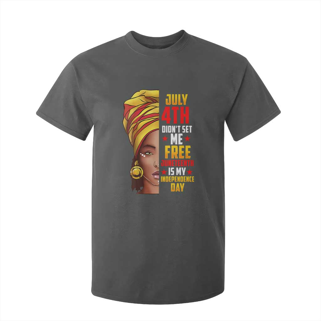 Juneteenth 1866 T Shirt For Kid Juneteenth Is My Independence Day for Women