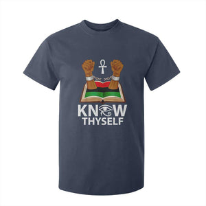 African American History T Shirt For Kid Know Thyself Break The Chains