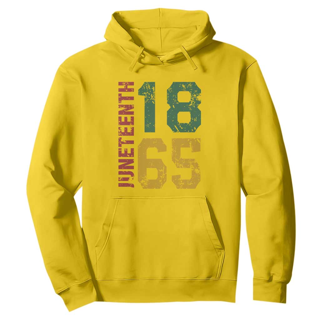 Juneteenth Hoodie Celebrating Freedom In African History Since 1865