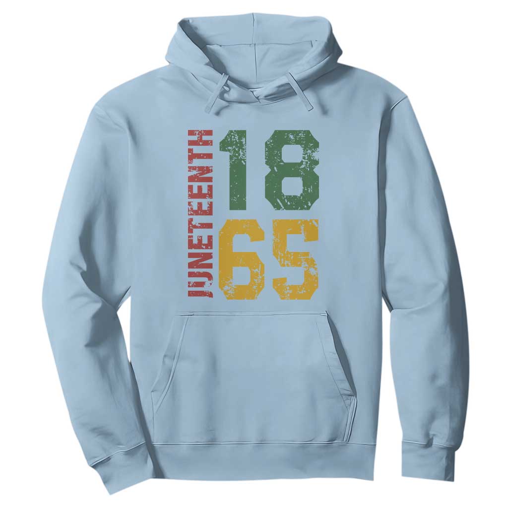 Juneteenth Hoodie Celebrating Freedom In African History Since 1865