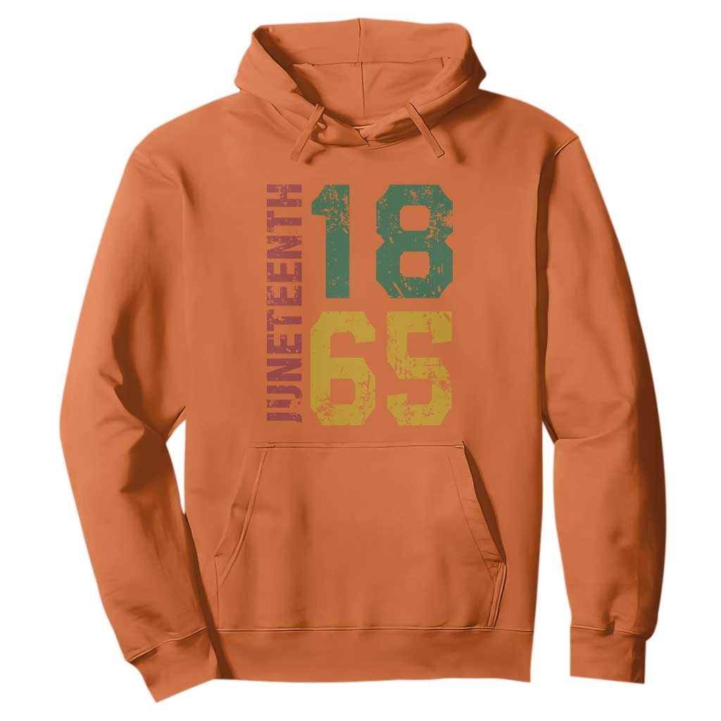 Juneteenth Hoodie Celebrating Freedom In African History Since 1865