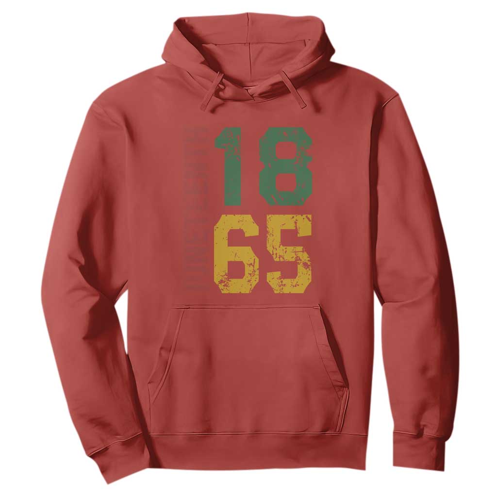 Juneteenth Hoodie Celebrating Freedom In African History Since 1865