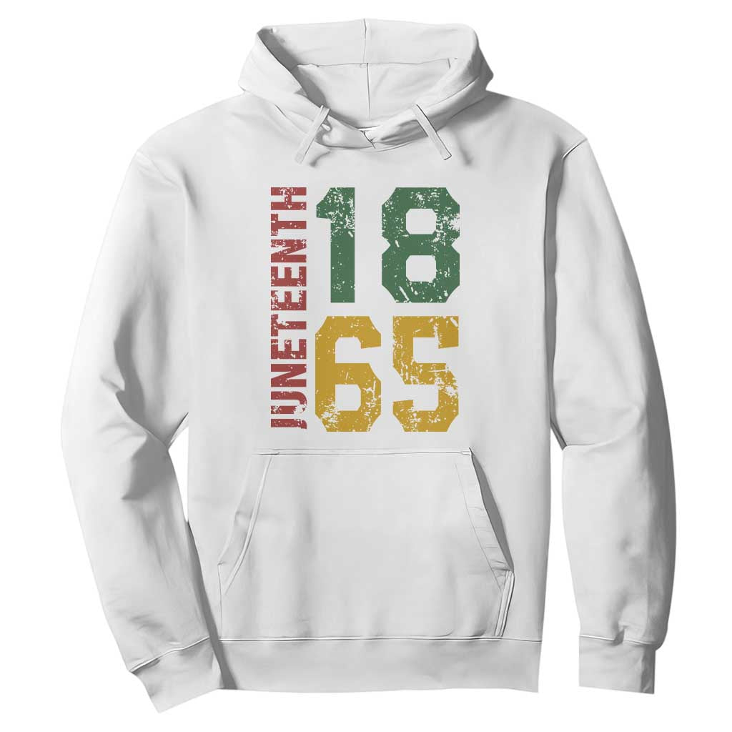 Juneteenth Hoodie Celebrating Freedom In African History Since 1865