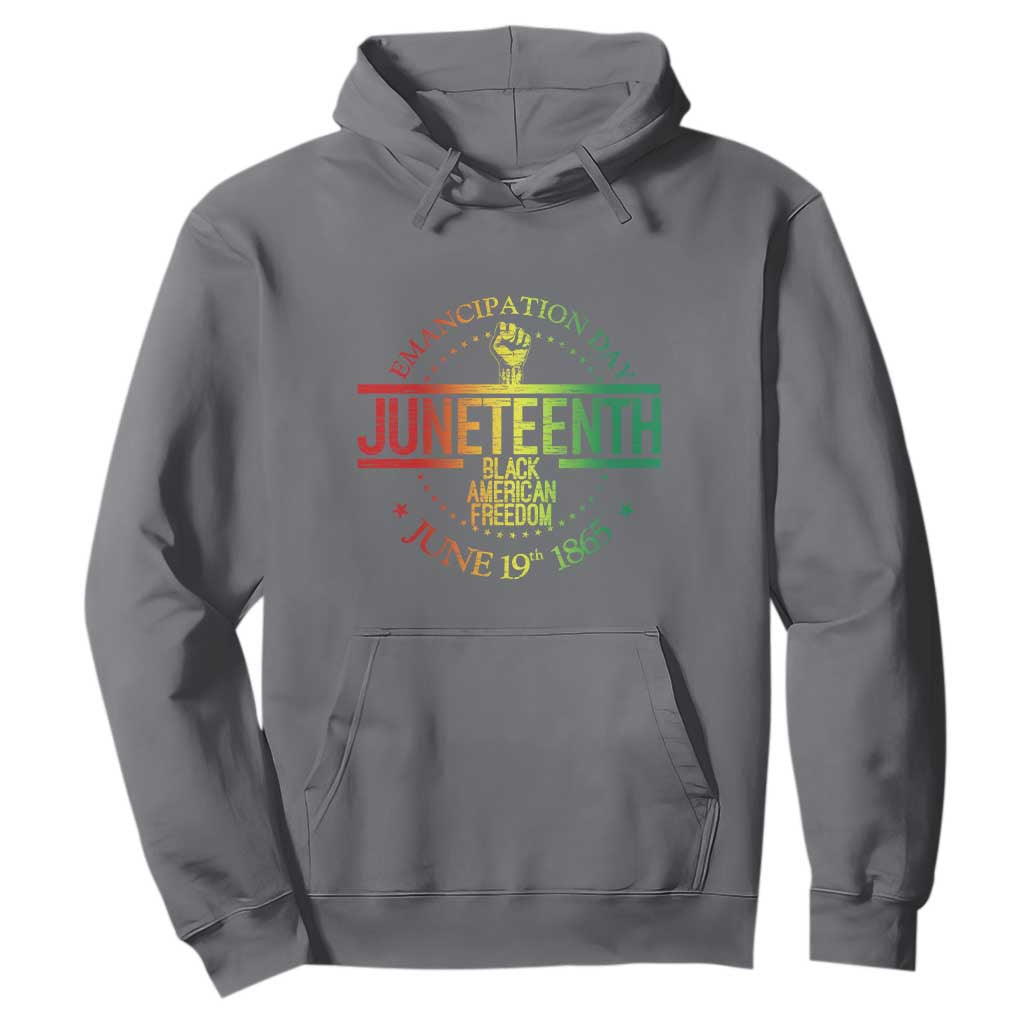 Emancipation Day Juneteenth 1865 Hoodie Black American Freedom History June 19th