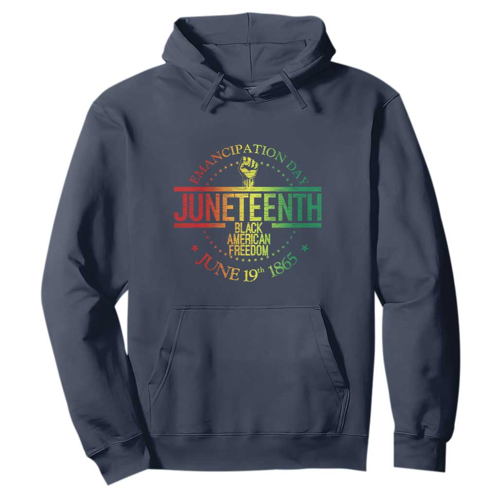 Emancipation Day Juneteenth 1865 Hoodie Black American Freedom History June 19th