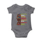 Afro Woman Baby Onesie Juneteenth is My Independence Day Not July 4th