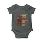 Afro Woman Baby Onesie Juneteenth is My Independence Day Not July 4th