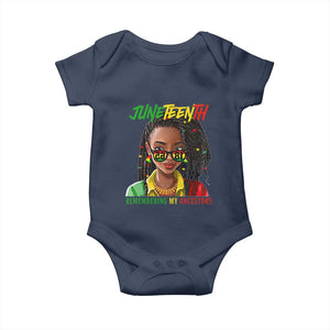 Black Prince Juneteenth 1865 Baby Onesie Loc'd Hair Remembering My Ancestor for Women