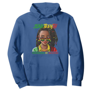 Black Prince Juneteenth 1865 Hoodie Loc'd Hair Remembering My Ancestor for Women