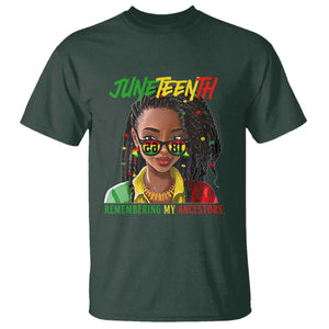 Black Prince Juneteenth 1865 T Shirt Loc'd Hair Remembering My Ancestor for Women