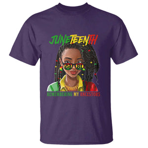 Black Prince Juneteenth 1865 T Shirt Loc'd Hair Remembering My Ancestor for Women