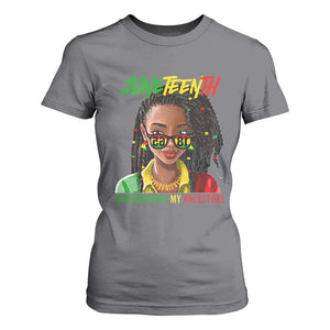 Black Prince Juneteenth 1865 T Shirt For Women Loc'd Hair Remembering My Ancestor for Women