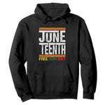 Juneteenth Freedom Day Hoodie Since 1865 Black History Month