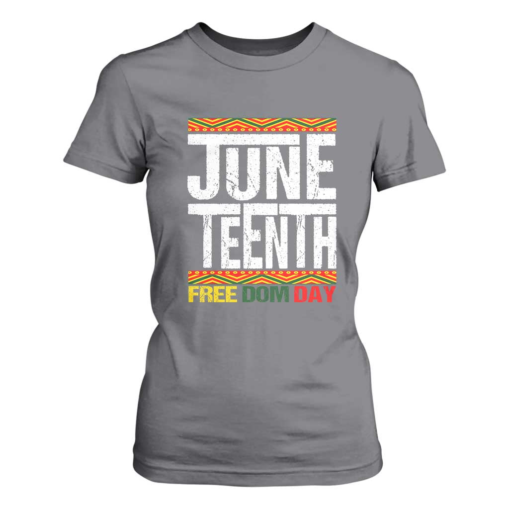 Juneteenth Freedom Day T Shirt For Women Since 1865 Black History Month