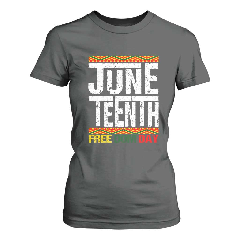 Juneteenth Freedom Day T Shirt For Women Since 1865 Black History Month