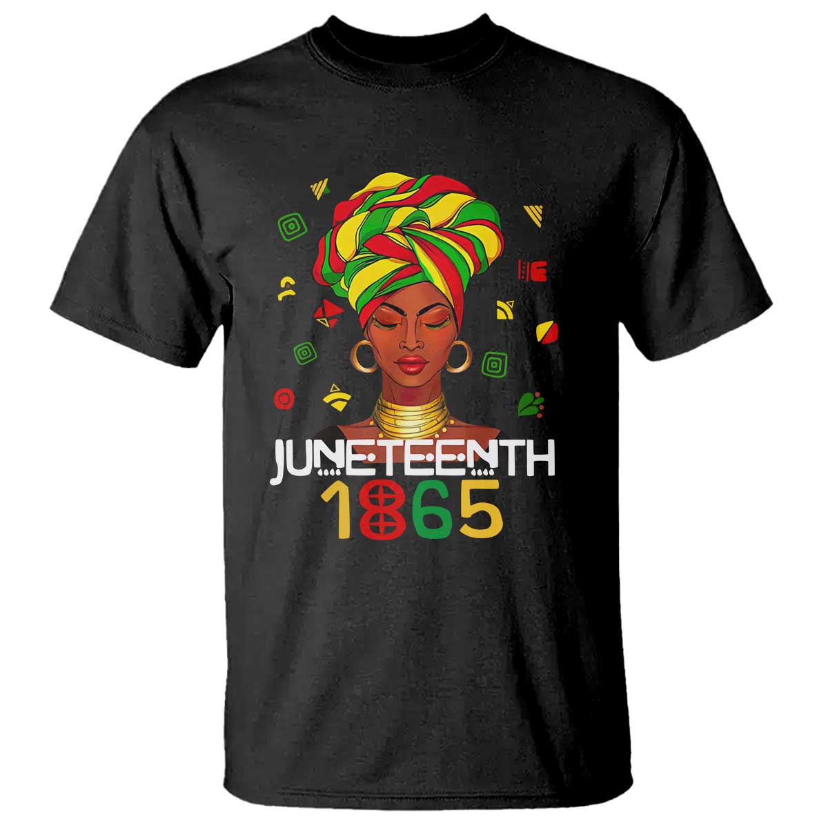 1865 Juneteenth Celebrate newest African American Freedom Day Women T Shirt