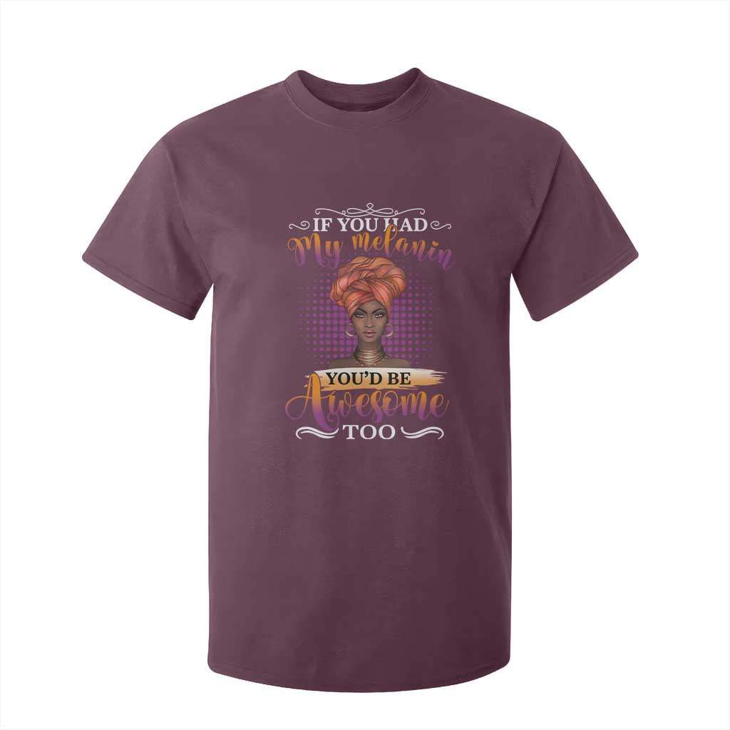 Juneteenth Pride T Shirt For Kid You'd Be Awesome Black History Month