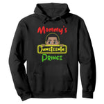 Mommy's Juneteenth Prince Hoodie Black Boy