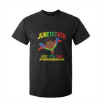 Juneteenth Is My Independence Day T Shirt For Kid Super Hero Black Boy