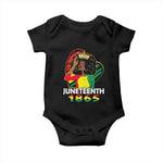 Queen Afro Baby Onesie Juneteenth 1865