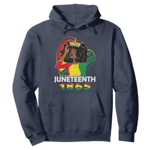 Queen Afro Hoodie Juneteenth 1865