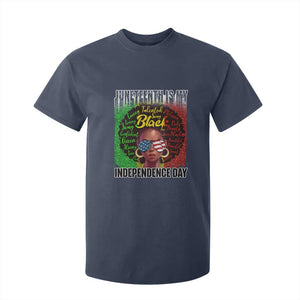 Juneteenth Is My Independence Day T Shirt For Kid For Black Queen Not July 4th