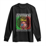 Juneteenth Is My Independence Day Long Sleeve Shirt For Black Queen Not July 4th