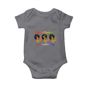 African American History Baby Onesie Juneteenth Is My Independence Day Freedom Black Women