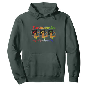 African American History Hoodie Juneteenth Is My Independence Day Freedom Black Women