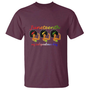 African American History T Shirt Juneteenth Is My Independence Day Freedom Black Women