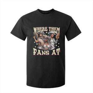 Melanin Cowgirls T Shirt For Kid Where Them Fans At Country Life Women Girls