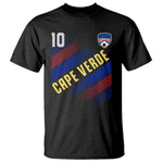 Cape Verde Soccer Jersey Style National Pride T Shirt Cabo Verde Football Fans Number 10 Athletic