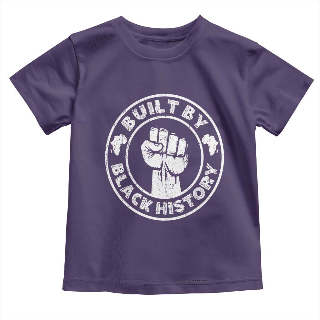 Built By Black History Baby Shirt African American Pride