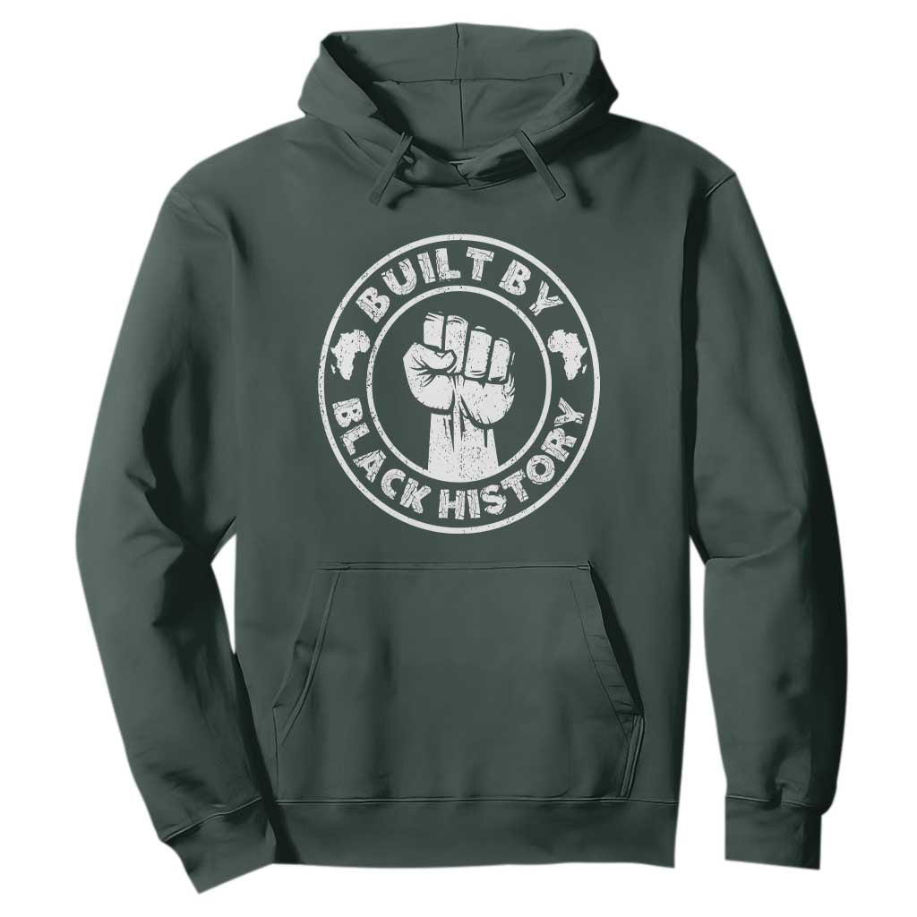 Built By Black History Hoodie African American Pride