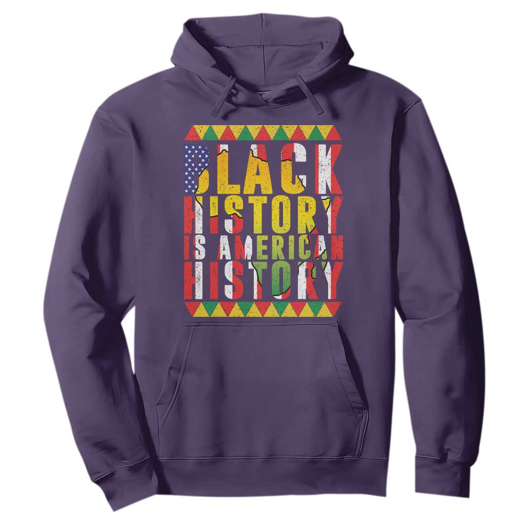Black History is American History Hoodie Patriotic African Pride