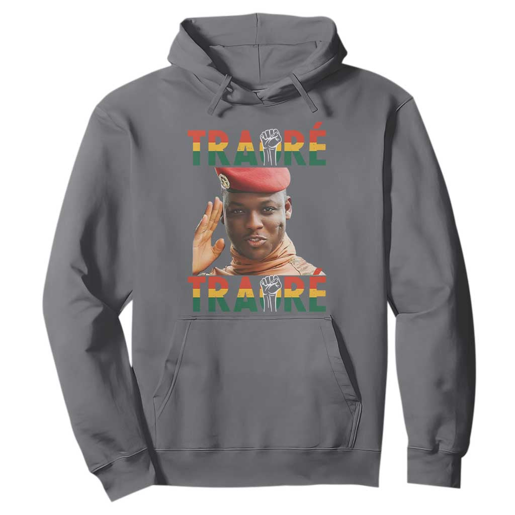 Traoré 2025 Revolution Hoodie Burkina Faso President