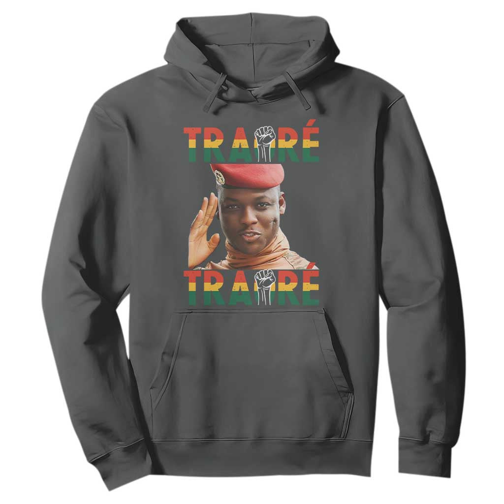 Traoré 2025 Revolution Hoodie Burkina Faso President