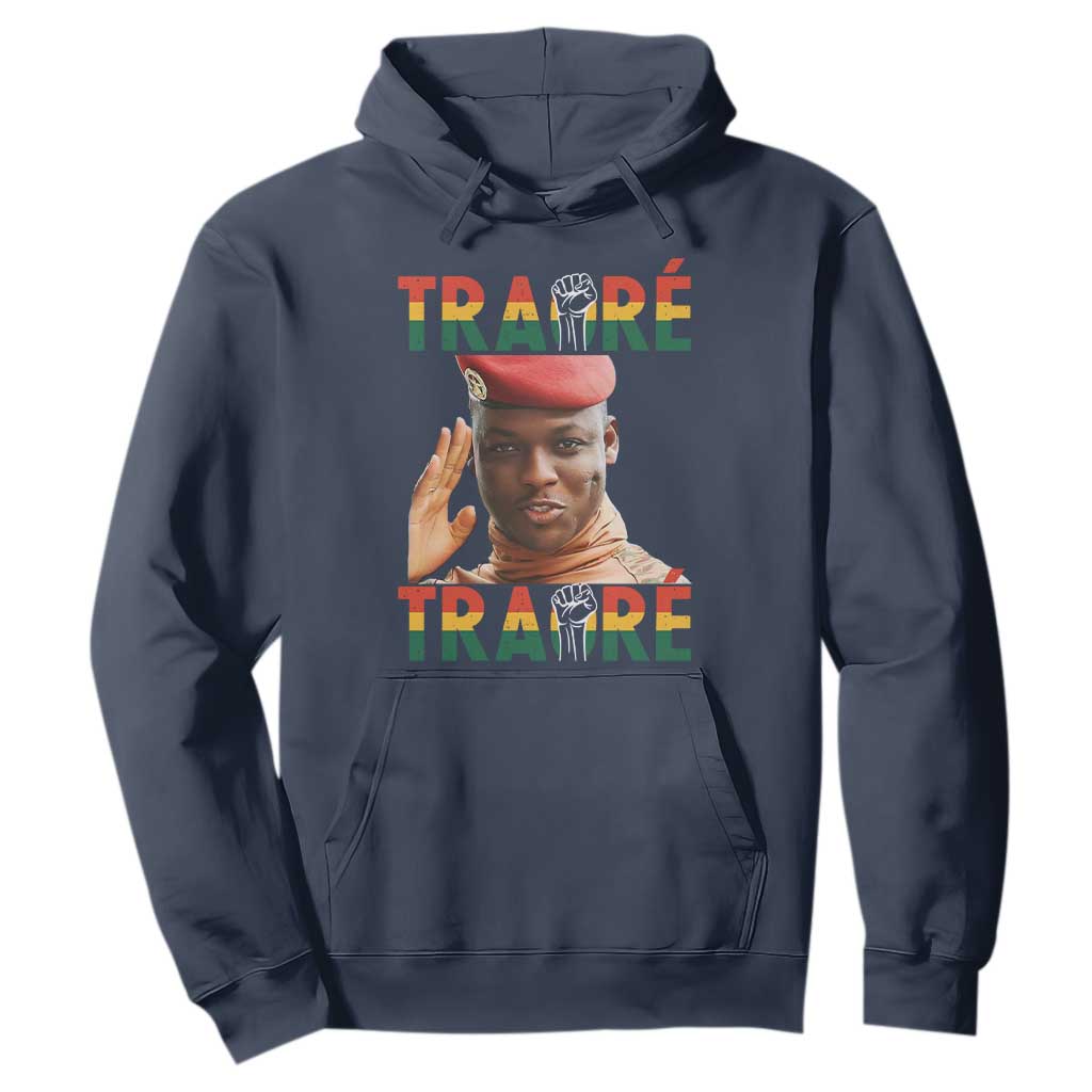 Traoré 2025 Revolution Hoodie Burkina Faso President