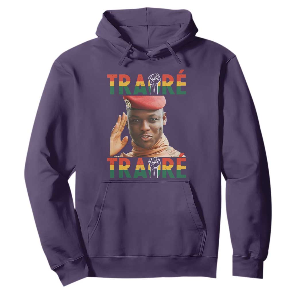 Traoré 2025 Revolution Hoodie Burkina Faso President