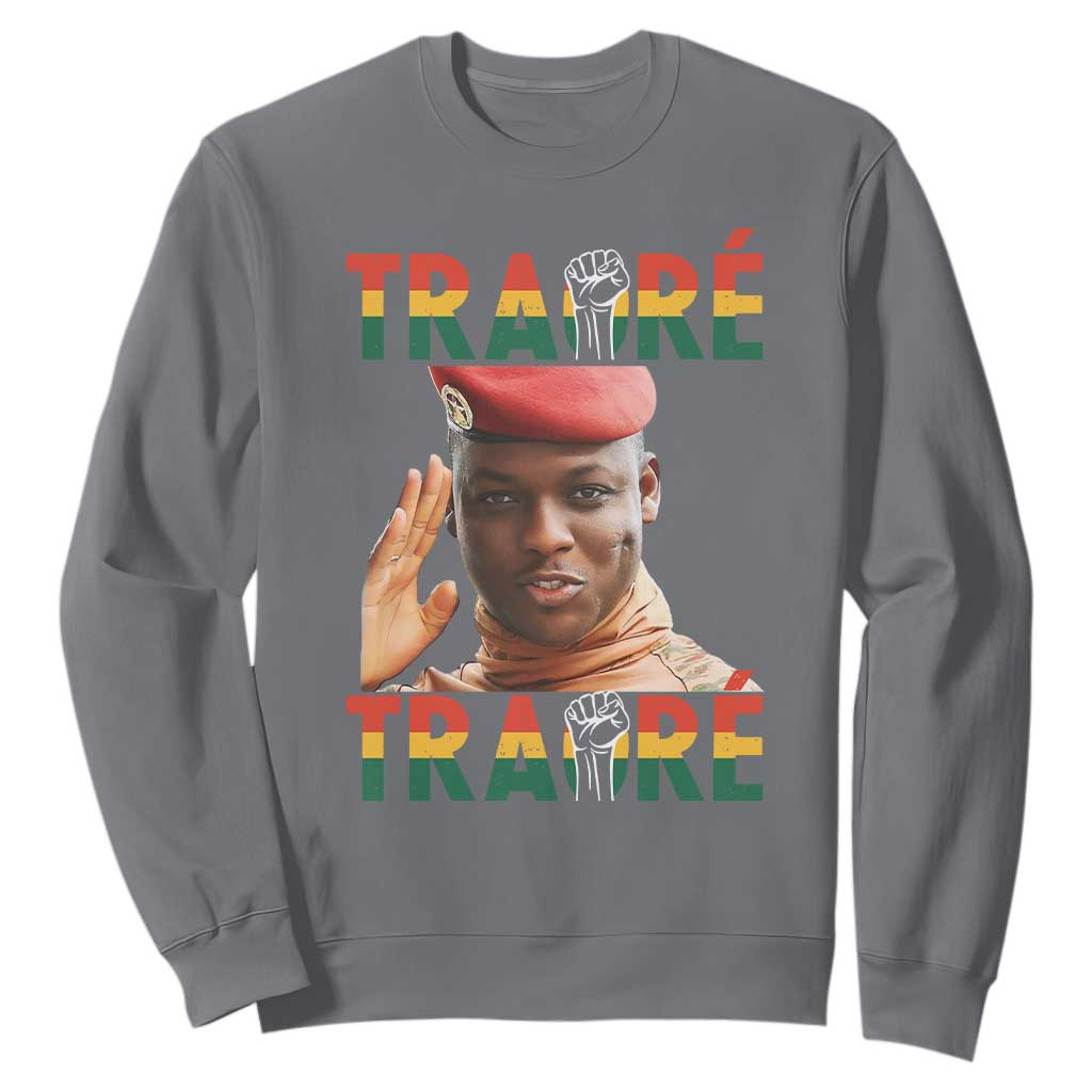 Traoré 2025 Revolution Sweatshirt Burkina Faso President