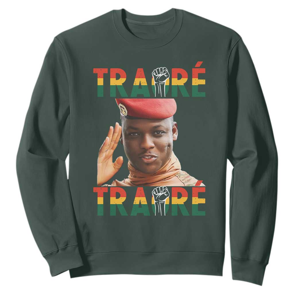 Traoré 2025 Revolution Sweatshirt Burkina Faso President