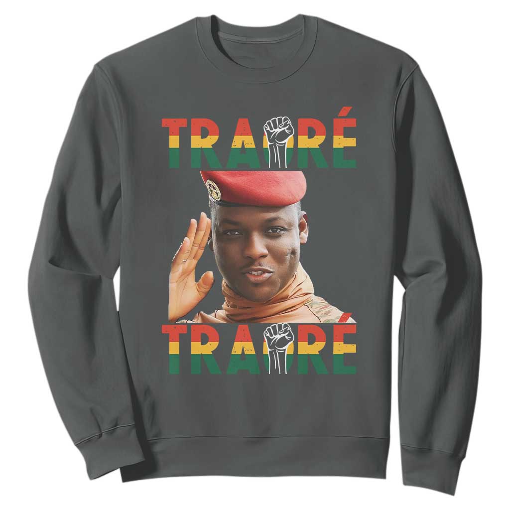 Traoré 2025 Revolution Sweatshirt Burkina Faso President