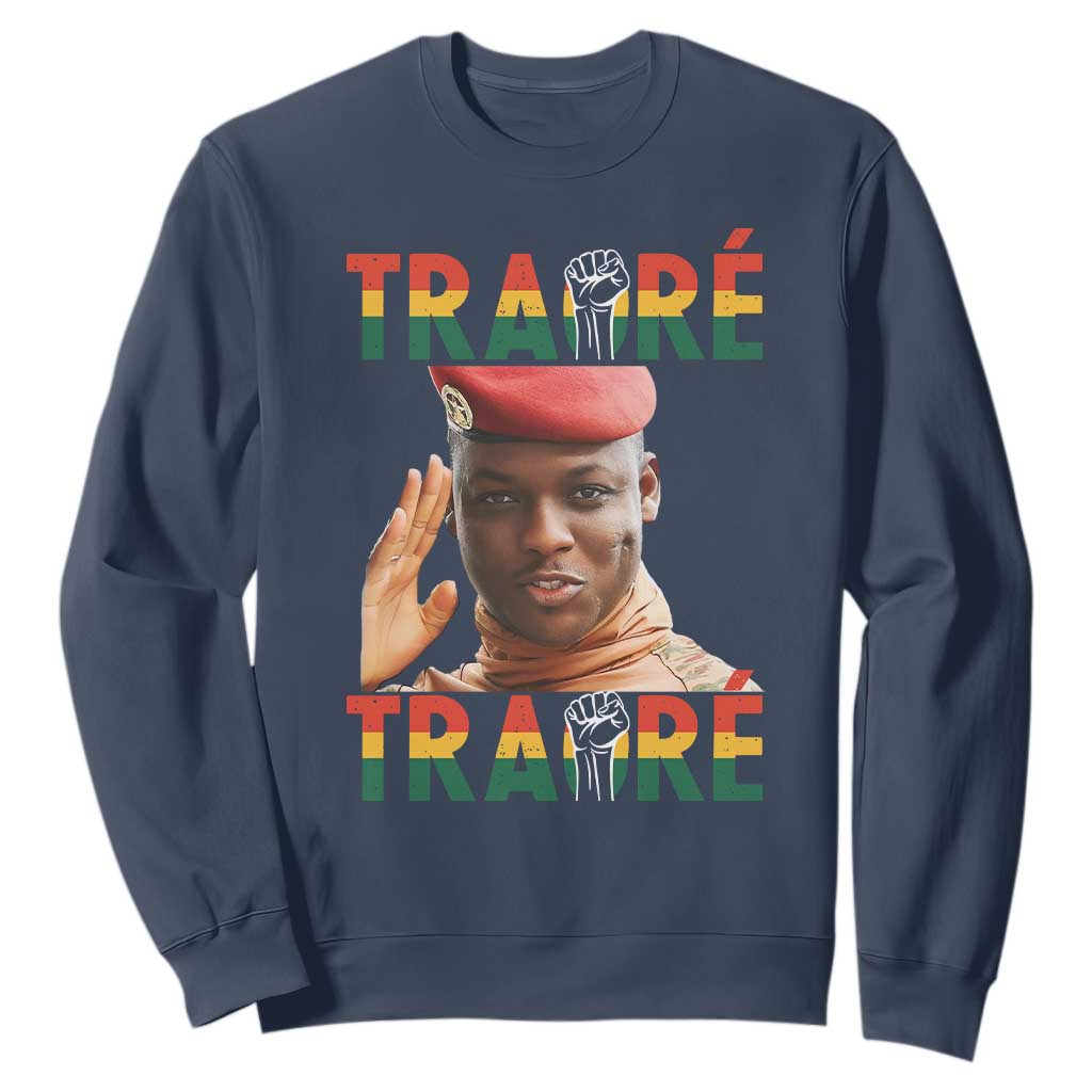 Traoré 2025 Revolution Sweatshirt Burkina Faso President