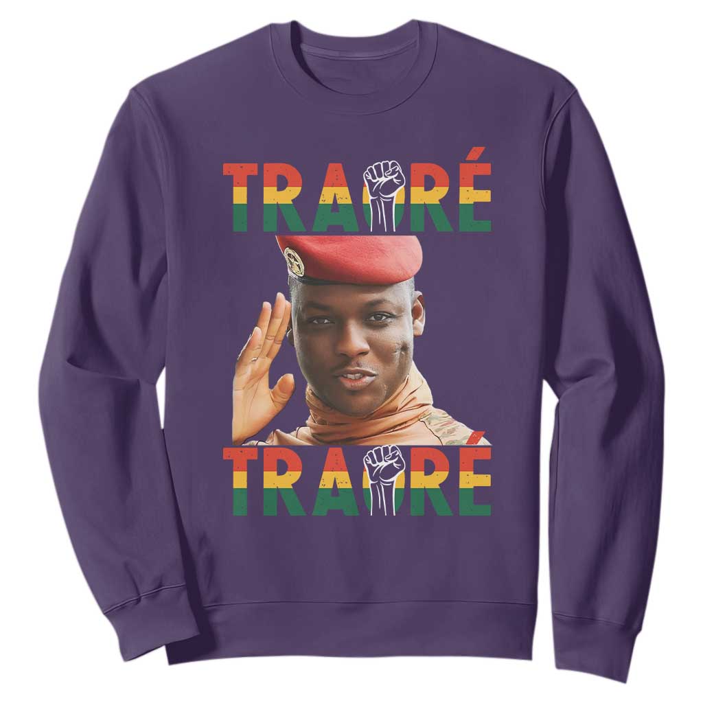 Traoré 2025 Revolution Sweatshirt Burkina Faso President