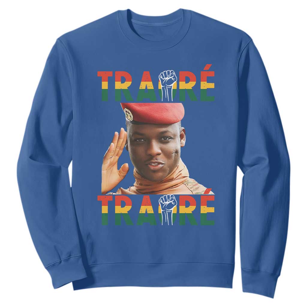 Traoré 2025 Revolution Sweatshirt Burkina Faso President