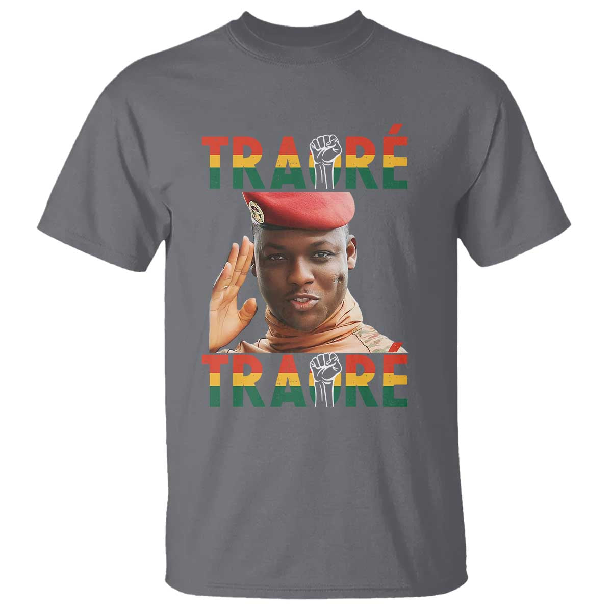 Traoré 2025 Revolution T Shirt Burkina Faso President